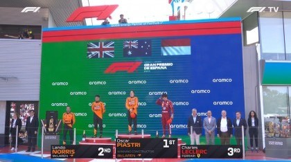 F1: Piastri arrasó en Barcelona y se aleja en el campeonato