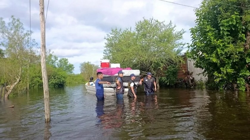 Corrientes: San Luis del Palmar en emergencia por un temporal sin precedentes