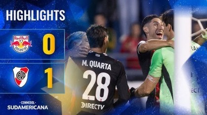 Sudamericana: River venció 1-0 a Bragantino y recuperó la punta del Grupo H