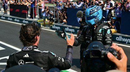 Colapinto finalizó 15° en el GP de Austria: Russel volvió al triunfo con Mercedes