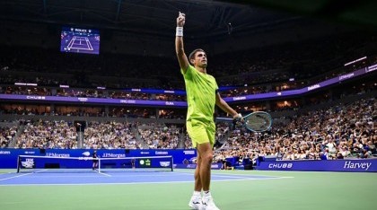 Batacazo histórico en el US Open: Mariano Navone eliminó a Novak Djokovic