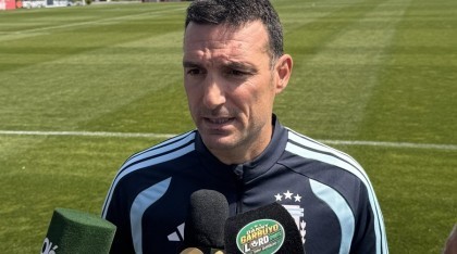 Scaloni y su futuro post Messi: 