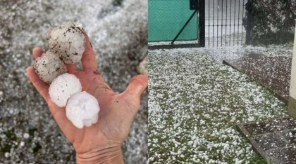 Graves destrozos por la caída de granizo en distintas ciudades de la provincia de Córdoba